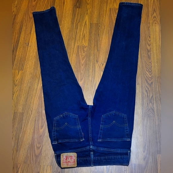 Levi's 511 Slim Fit Jeans W30/L32 – Dark Wash Denim - Picture 6 of 10